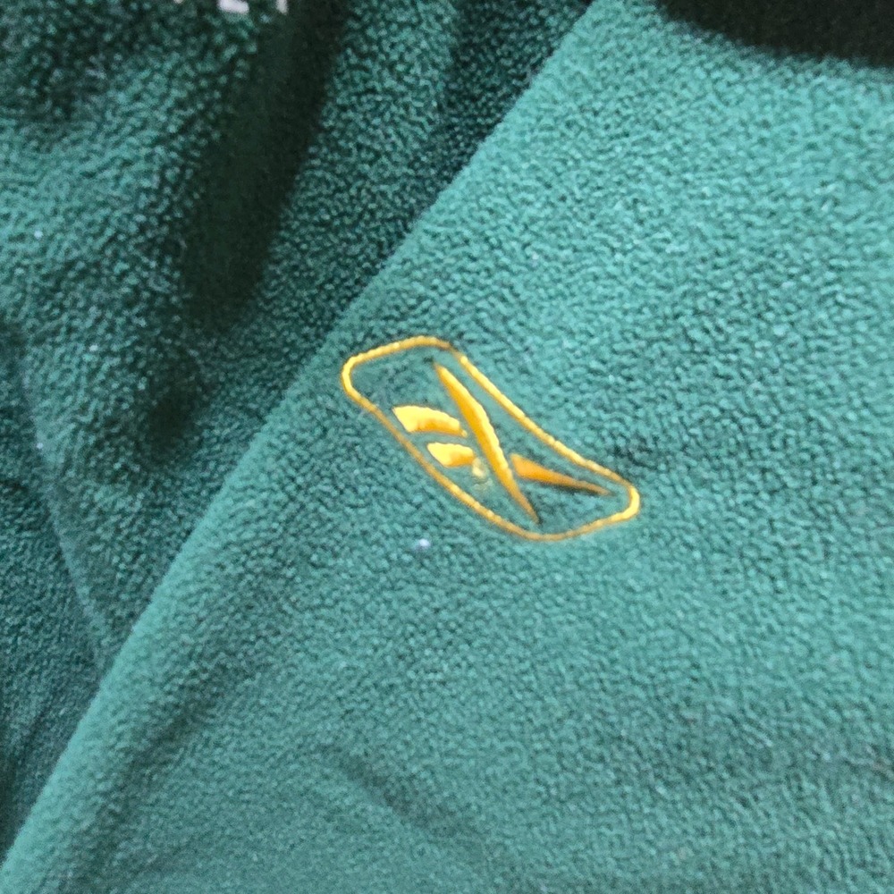Reebok Green Bay‎ Packers Quarter Zip Fleece Pullover Men Large NFL - Picture 4 of 6